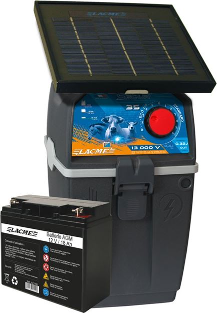 Image sur ELECTRIFICATEUR SECUR 35 Solaire