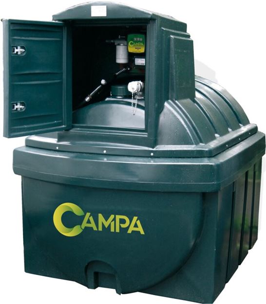 Image sur CUVE 2 500 L CAMPA AVEC POMPE 230 V 50 L/MIN