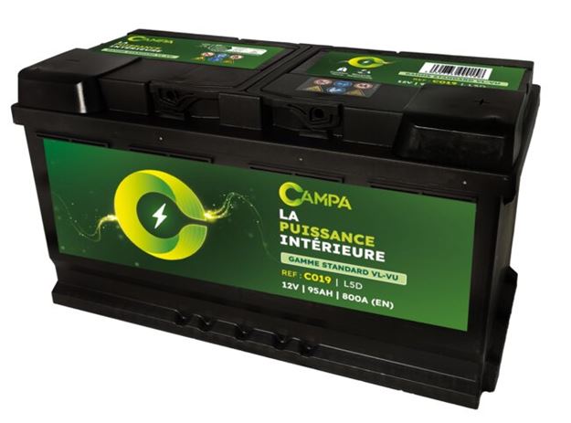 Image sur BATTERIE CAMPA C019 L5D 95AH 800A(EN) +D