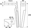 Image sur Dent herse Amazone KE303 Droite